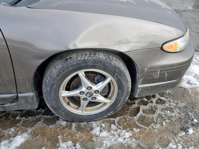 1G2WP52K0YF153055 - 2000 PONTIAC GRAND PRIX 棕色 照片 9