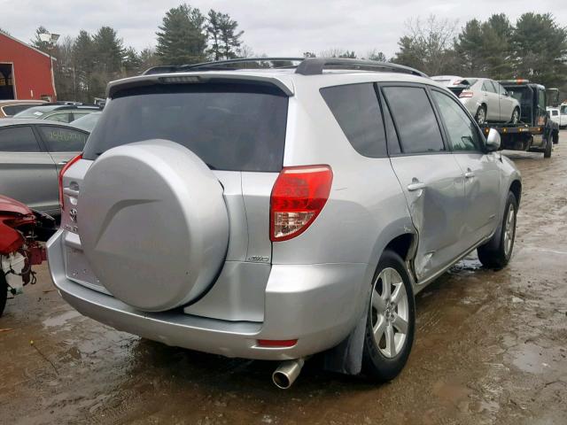 JTMBK31V885047855 - 2008 TOYOTA RAV4 LIMIT SILVER photo 4