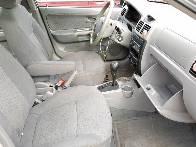 KNADC125546323967 - 2004 KIA RIO SILVER photo 5