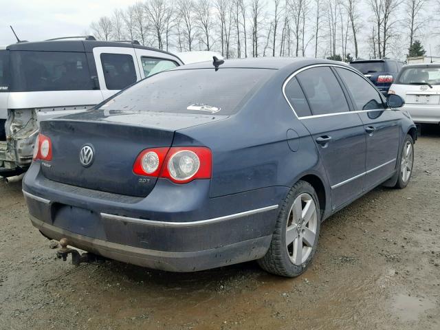 WVWAK73C78E102147 - 2008 VOLKSWAGEN PASSAT KOM BLUE photo 4