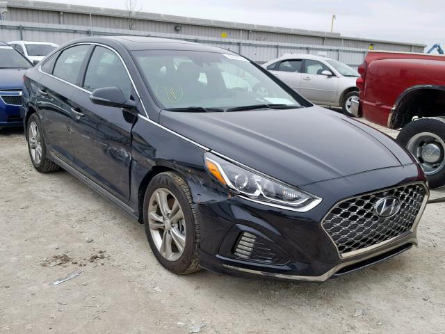 5NPE34AF9JH719288 - 2018 HYUNDAI SONATA SPO BLACK photo 1