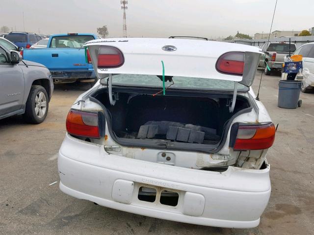 1G1NE52J616240252 - 2001 CHEVROLET MALIBU LS Ağ foto 9