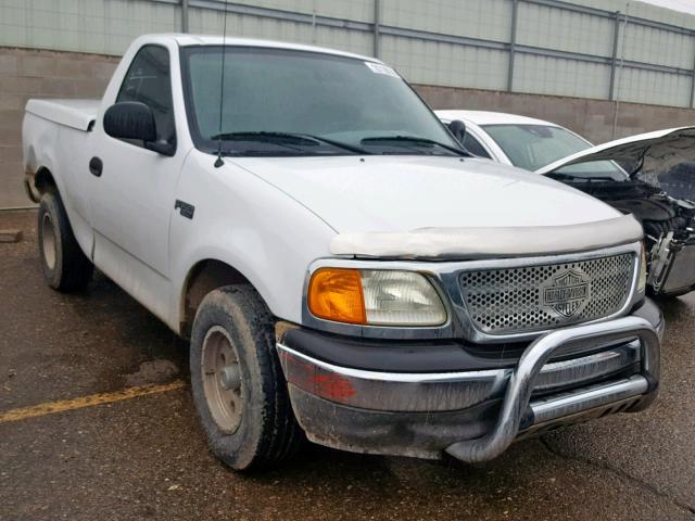 2FTRF17224CA95677 - 2004 FORD F-150 HERI WHITE photo 1