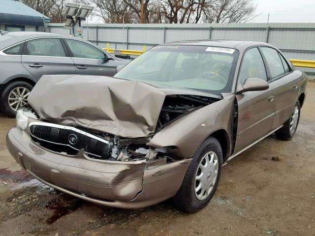 2G4WS52J931248064 - 2003 BUICK CENTURY CU TAN photo 2