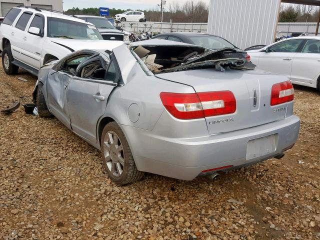 3LNHM26116R641617 - 2006 LINCOLN ZEPHYR SILVER photo 3