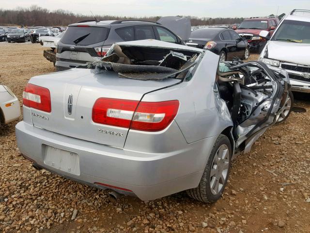 3LNHM26116R641617 - 2006 LINCOLN ZEPHYR SILVER photo 4