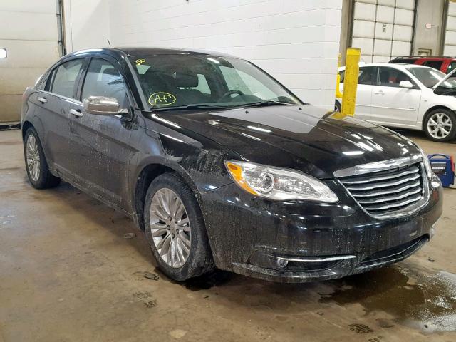 1C3CCBCG0DN679077 - 2013 CHRYSLER 200 LIMITE BLACK photo 1