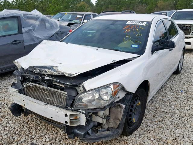 1G1ZA5EU6CF351020 - 2012 CHEVROLET MALIBU LS Ağ foto 2