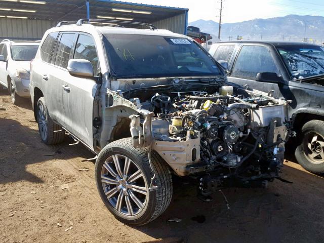 JTJHY7AX4G4195780 - 2016 LEXUS LX 570 GRAY photo 1