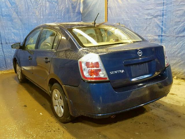 3N1AB61E98L748856 - 2008 NISSAN SENTRA 2.0 BLUE photo 3