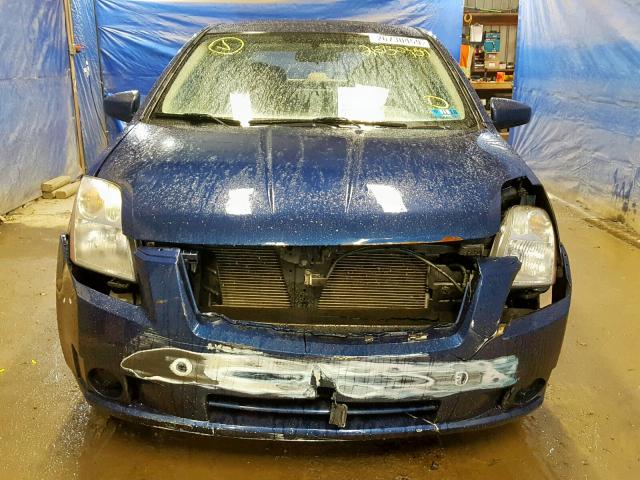 3N1AB61E98L748856 - 2008 NISSAN SENTRA 2.0 BLUE photo 9