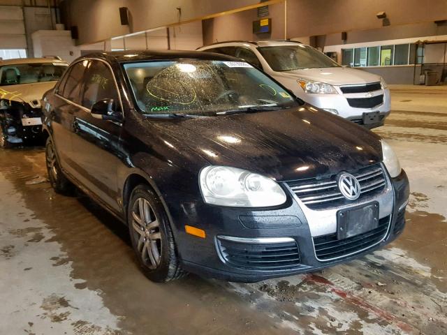 3VWRF71K46M795684 - 2006 VOLKSWAGEN JETTA 2.5 BLACK photo 1