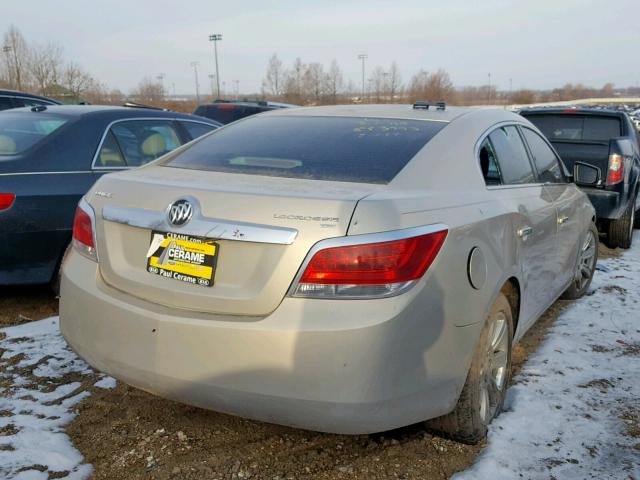 1G4GC5ED3BF137864 - 2011 BUICK LACROSSE C GOLD photo 4