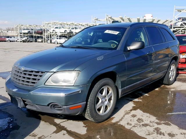 2A4GM68416R902338 - 2006 CHRYSLER PACIFICA T GREEN photo 2