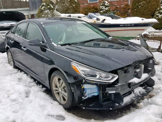 5NPE34AFXJH659117 - 2018 HYUNDAI SONATA SPO BLACK photo 1