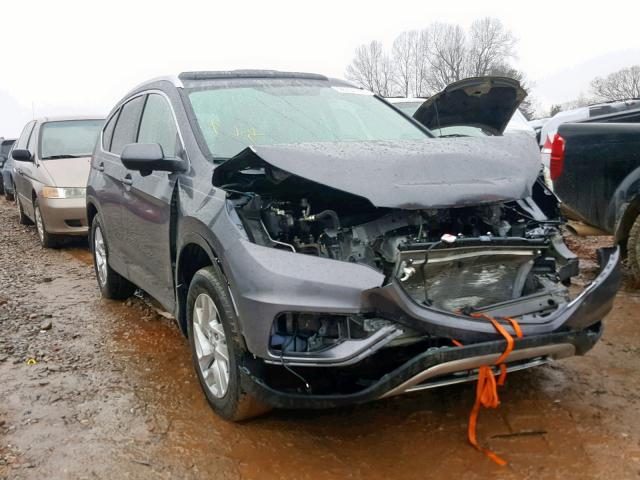 2HKRM3H79GH536506 - 2016 HONDA CR-V EXL GRAY photo 1