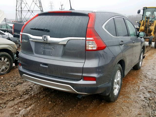 2HKRM3H79GH536506 - 2016 HONDA CR-V EXL GRAY photo 4