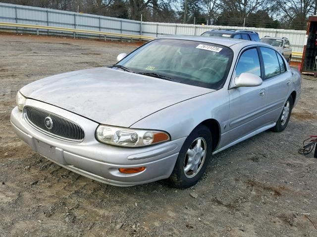 1G4HP54K914191785 - 2001 BUICK LESABRE CU SILVER photo 2