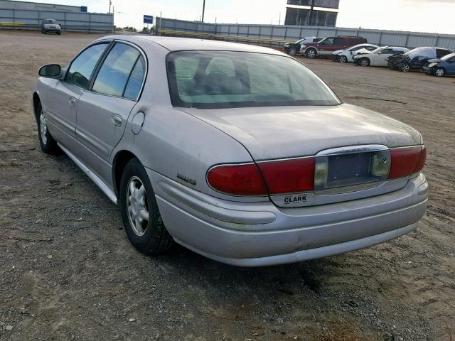 1G4HP54K914191785 - 2001 BUICK LESABRE CU SILVER photo 3