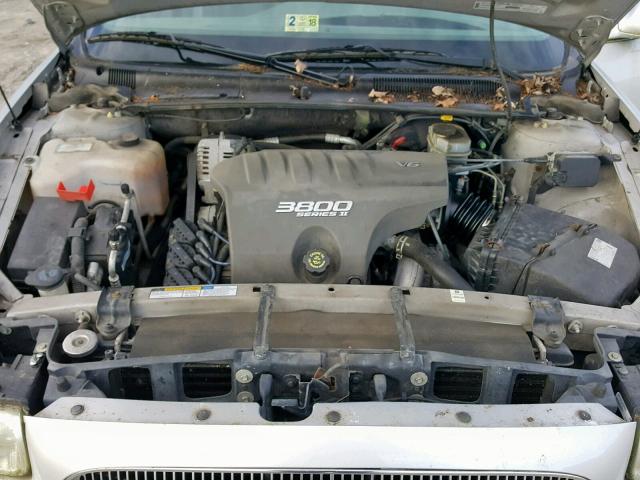 1G4HP54K914191785 - 2001 BUICK LESABRE CU SILVER photo 7