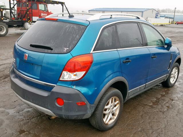 3GSCL33P49S550858 - 2009 SATURN VUE XE BLUE photo 4