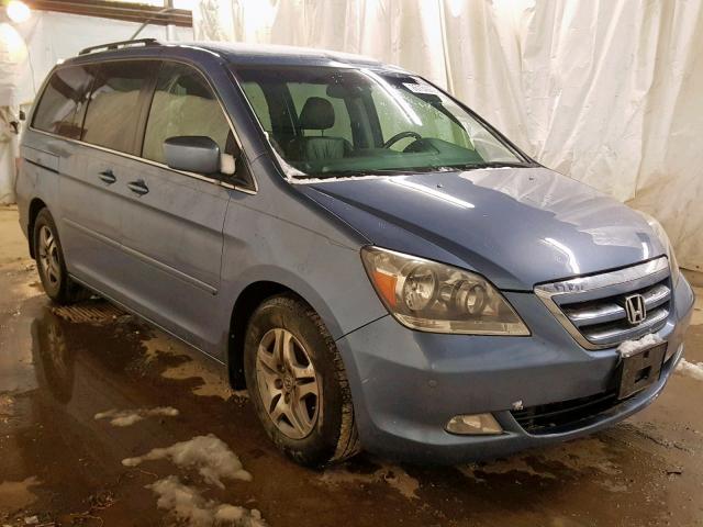 5FNRL38816B078842 - 2006 HONDA ODYSSEY TO BLUE photo 1