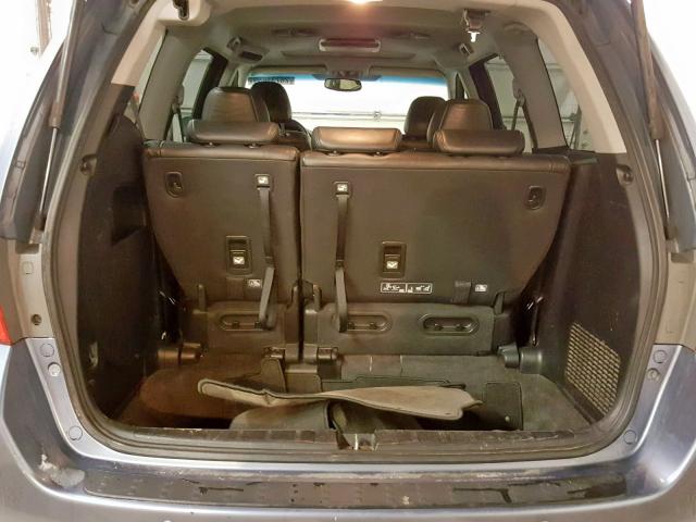 5FNRL38816B078842 - 2006 HONDA ODYSSEY TO BLUE photo 9