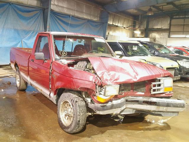 1FTCR10U6MUD73148 - 1991 FORD RANGER MAROON photo 1