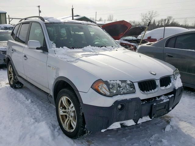 WBXPA934X5WD09385 - 2005 BMW X3 3.0I SILVER photo 1