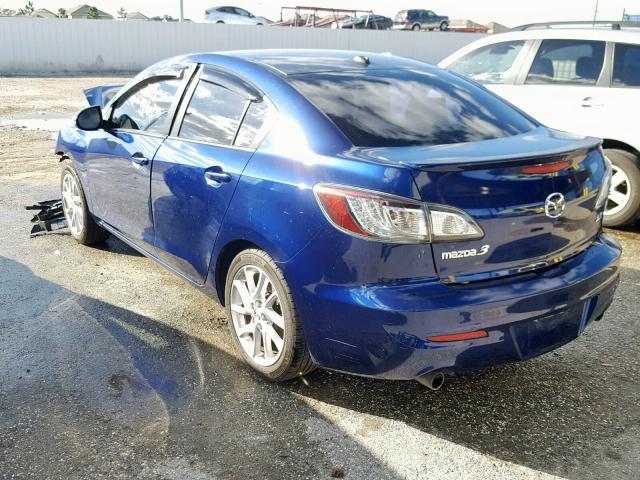 JM1BL1W57C1521806 - 2012 MAZDA 3 S BLUE photo 3