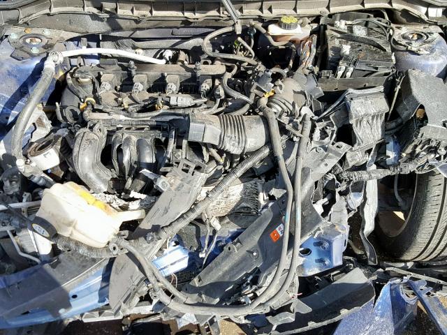 JM1BL1W57C1521806 - 2012 MAZDA 3 S BLUE photo 7