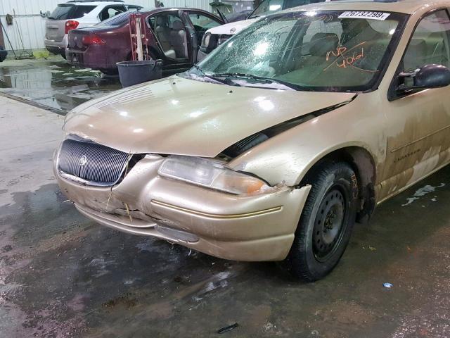 1C3EJ56H4WN334061 - 1998 CHRYSLER CIRRUS LXI GOLD photo 9