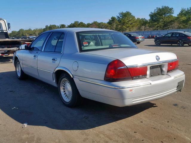 2MEFM75W2XX724447 - 1999 MERCURY GRAND MARQ SILVER photo 3