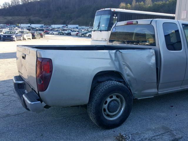 1GCCS199888217923 - 2008 CHEVROLET COLORADO SILVER photo 9