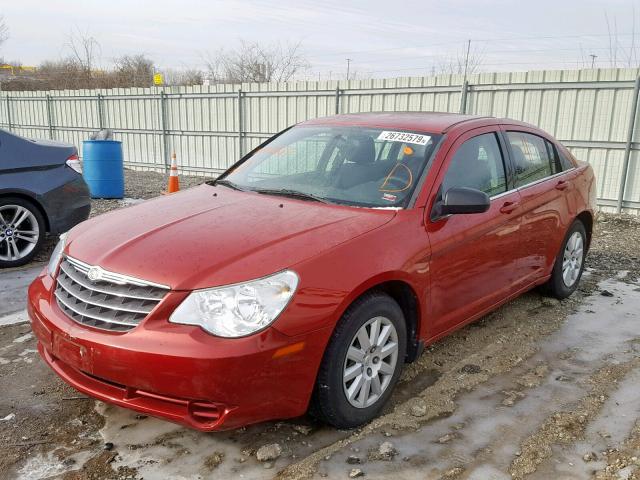 1C3CC4FB8AN187887 - 2010 CHRYSLER SEBRING TO RED photo 2