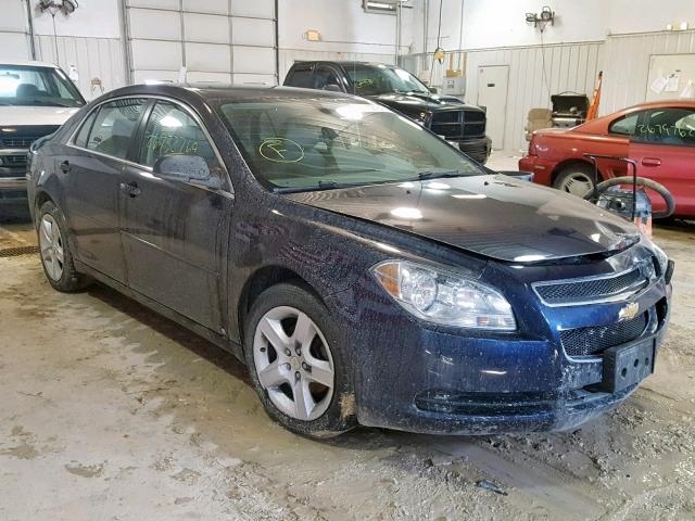 1G1ZB5EB1AF111530 - 2010 CHEVROLET MALIBU LS BLUE photo 1
