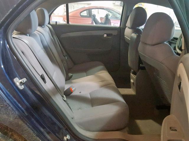 1G1ZB5EB1AF111530 - 2010 CHEVROLET MALIBU LS BLUE photo 6