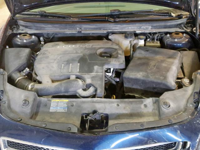1G1ZB5EB1AF111530 - 2010 CHEVROLET MALIBU LS BLUE photo 7