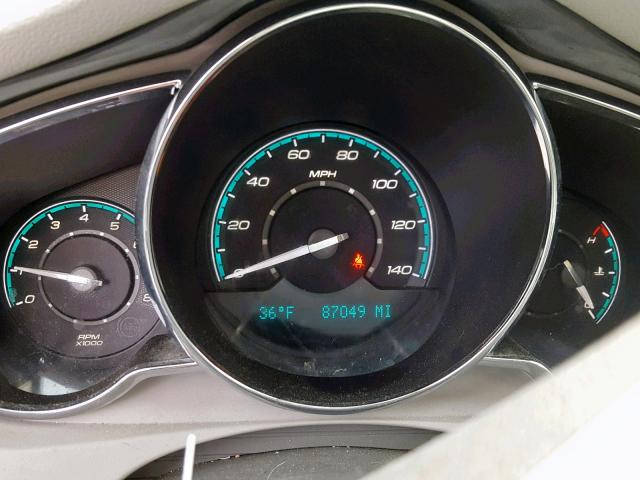 1G1ZB5EB1AF111530 - 2010 CHEVROLET MALIBU LS BLUE photo 8