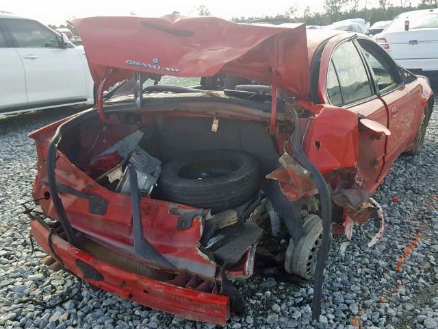 1G2NF52E13C135084 - 2003 PONTIAC GRAND AM S RED photo 4