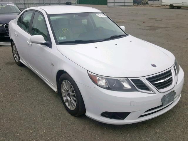 YS3FA4MY8A1616239 - 2010 SAAB 9-3 2.0T WHITE photo 1