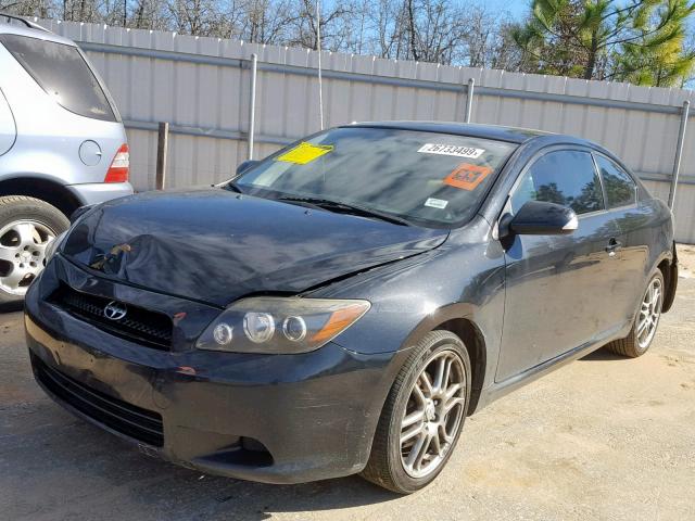 JTKDE3B74A0305297 - 2010 TOYOTA SCION TC BLACK photo 2