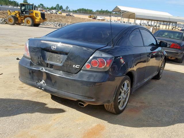 JTKDE3B74A0305297 - 2010 TOYOTA SCION TC BLACK photo 4