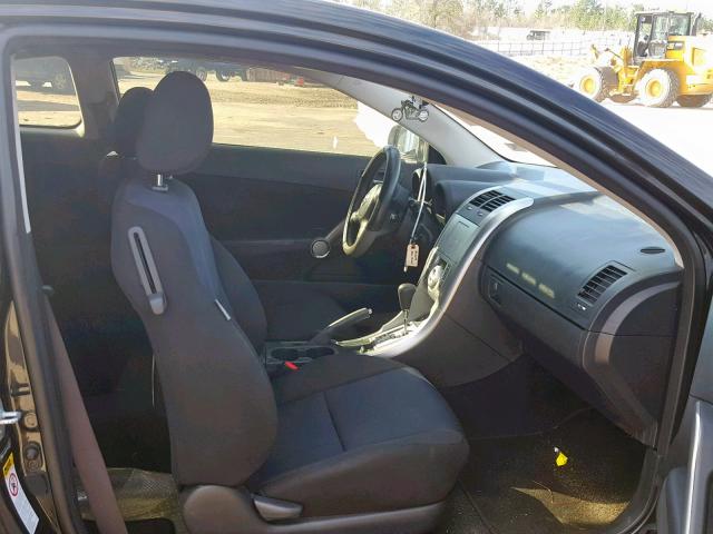 JTKDE3B74A0305297 - 2010 TOYOTA SCION TC BLACK photo 5