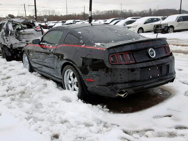 1ZVBP8CF0D5258009 - 2013 FORD MUSTANG GT BLACK photo 3