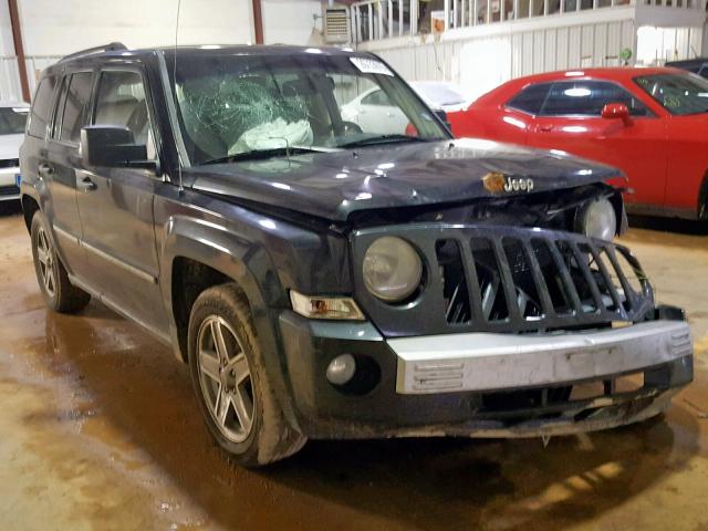 1J8FF48W38D710628 - 2008 JEEP PATRIOT LI BLACK photo 1