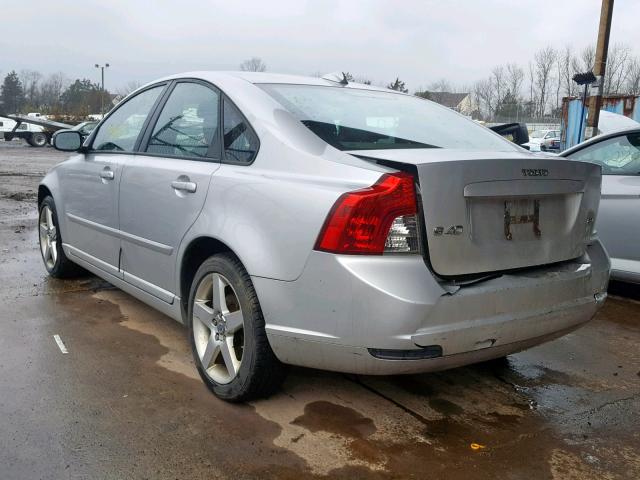 YV1MS390982374830 - 2008 VOLVO S40 2.4I SILVER photo 3