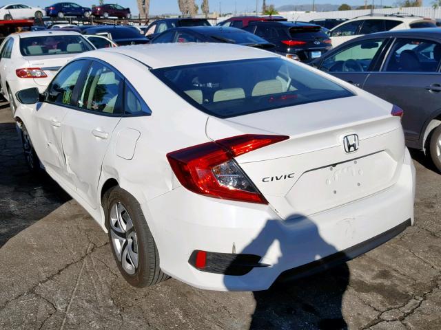 2HGFC2F51GH573397 - 2016 HONDA CIVIC LX WHITE photo 3