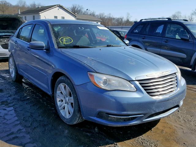 1C3BC1FG0BN553316 - 2011 CHRYSLER 200 TOURIN BLUE photo 1