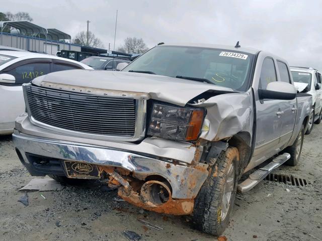 2GTEK13M971595823 - 2007 GMC NEW SIERRA BEIGE photo 2